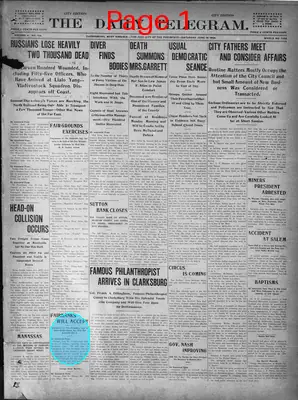 Page thumbnail for The Daily Telegram