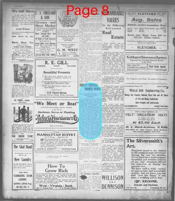 Page thumbnail for The Daily Telegram