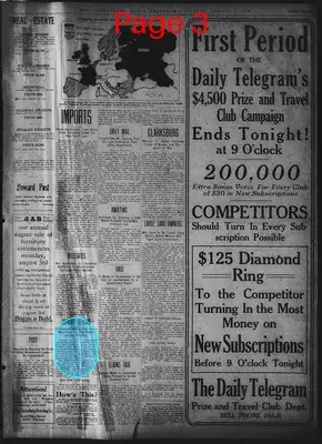 Page thumbnail for The Daily Telegram