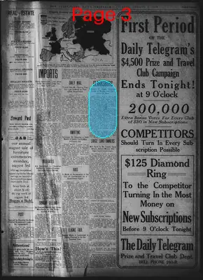 Page thumbnail for The Daily Telegram