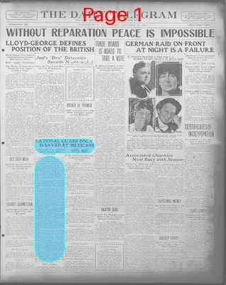 Page thumbnail for The Daily Telegram