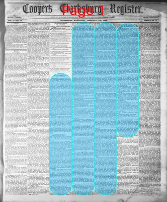 Page thumbnail for Cooper's Clarksburg Register
