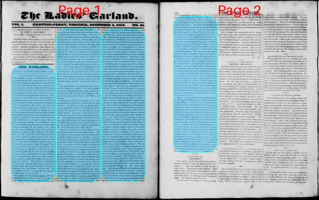 Page thumbnail for The Ladies' Garland