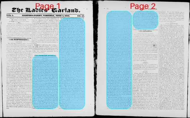 Page thumbnail for The Ladies' Garland