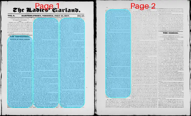 Page thumbnail for The Ladies' Garland