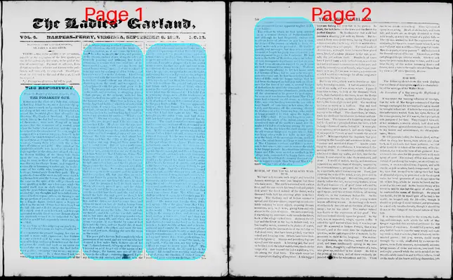 Page thumbnail for The Ladies' Garland