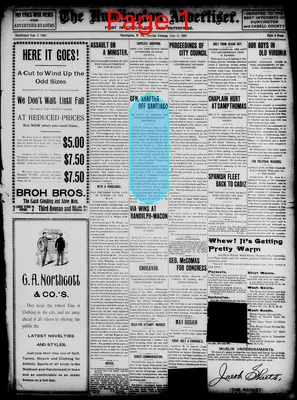 Page thumbnail for The Huntington Advertiser