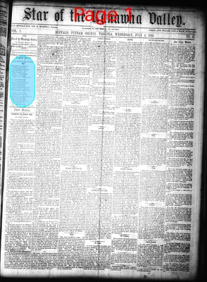 Page thumbnail for Star Of The Kanawha Valley
