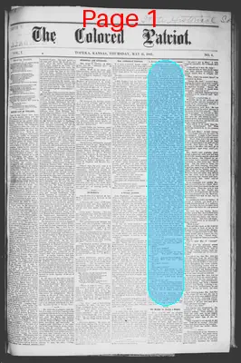 Page thumbnail for The Colored Patriot