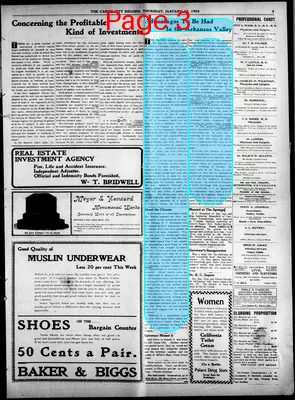 Page thumbnail for Cañon City Record