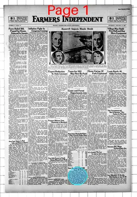 Page thumbnail for Farmers Independent