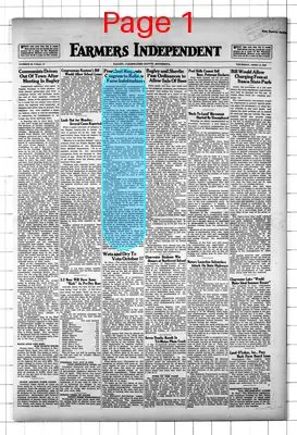Page thumbnail for Farmers Independent