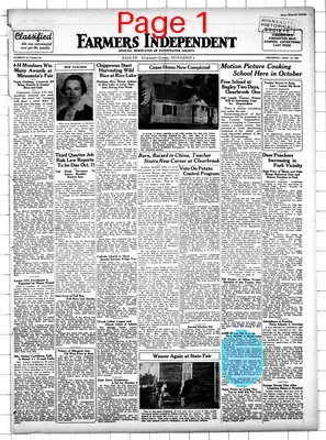 Page thumbnail for Farmers Independent
