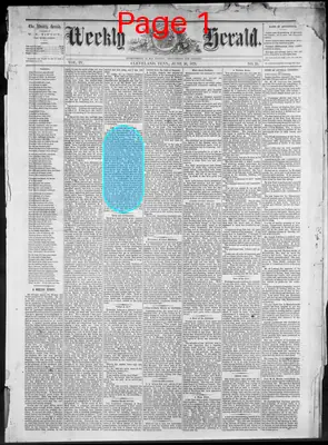Page thumbnail for The Weekly Herald