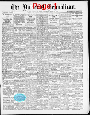 Page thumbnail for National Republican (Washington City