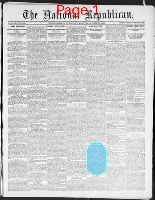 Page thumbnail for National Republican (Washington City