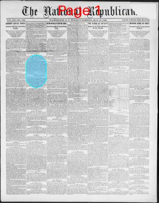 Page thumbnail for National Republican (Washington City
