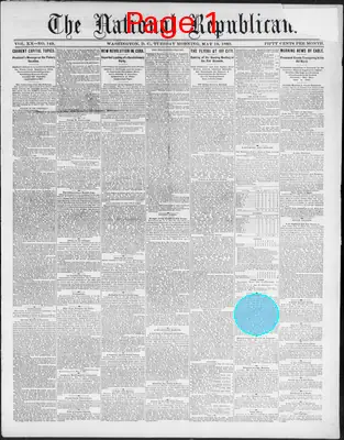 Page thumbnail for National Republican (Washington City