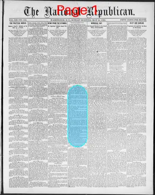 Page thumbnail for National Republican (Washington City