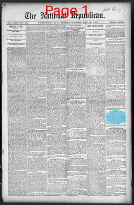 Page thumbnail for National Republican (Washington City