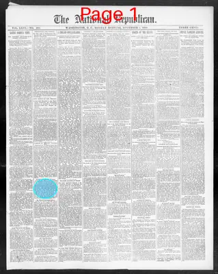Page thumbnail for National Republican (Washington City