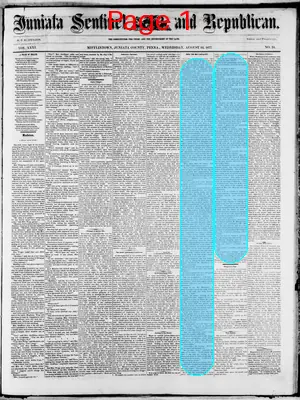Page thumbnail for Juniata Sentinel And Republican
