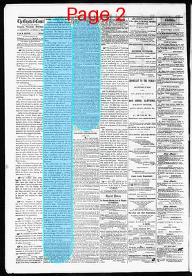 Page thumbnail for Baton Rouge Tri Weekly Gazette & Comet