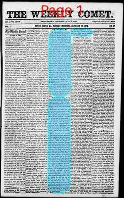 Page thumbnail for The Weekly Comet