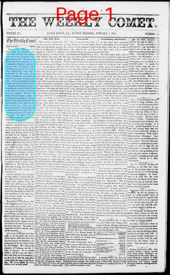 Page thumbnail for The Weekly Comet