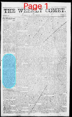 Page thumbnail for The Weekly Comet