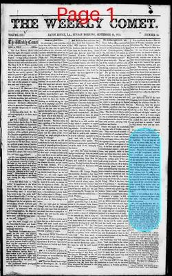 Page thumbnail for The Weekly Comet