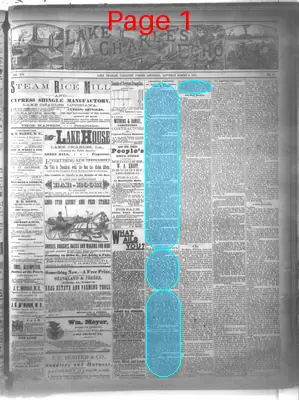 Page thumbnail for The Lake Charles Echo