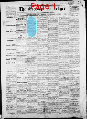 Page thumbnail for The Brookhaven Ledger