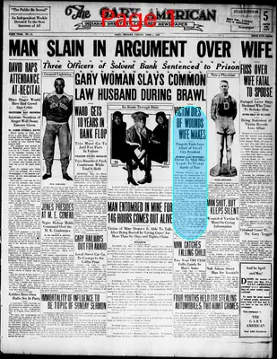 Page thumbnail for The Gary American