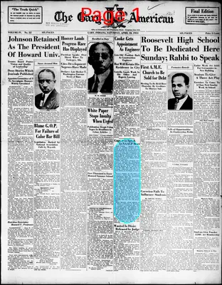 Page thumbnail for The Gary American