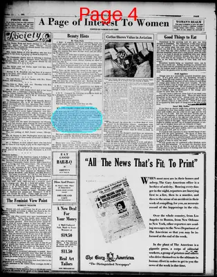 Page thumbnail for The Gary American