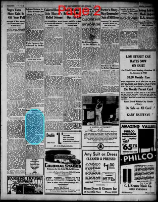 Page thumbnail for The Gary American