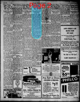 Page thumbnail for The Gary American