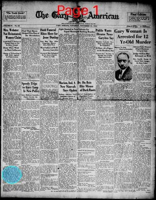 Page thumbnail for The Gary American