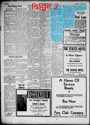 Page thumbnail for The Gary American