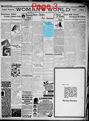 Page thumbnail for The Gary American