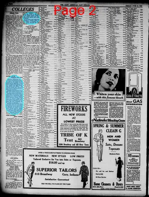 Page thumbnail for The Gary American