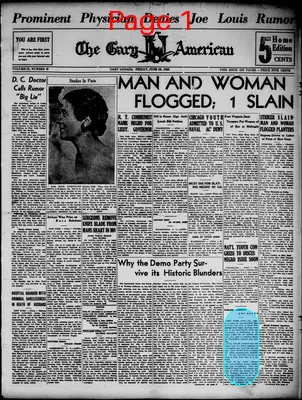 Page thumbnail for The Gary American