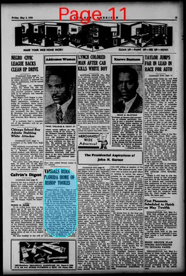 Page thumbnail for The Gary American