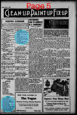 Page thumbnail for The Gary American