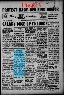 Page thumbnail for The Gary American