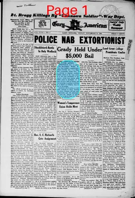 Page thumbnail for The Gary American