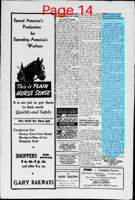 Page thumbnail for The Gary American