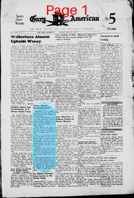 Page thumbnail for The Gary American