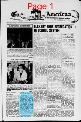 Page thumbnail for The Gary American